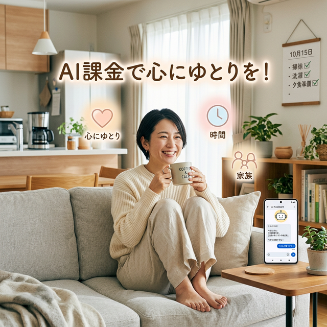 【30代ママ必見】月3000円のAI課金は「優秀な家政婦兼秘書」を雇うコスト。精神的ゆとりを取り戻す活用術