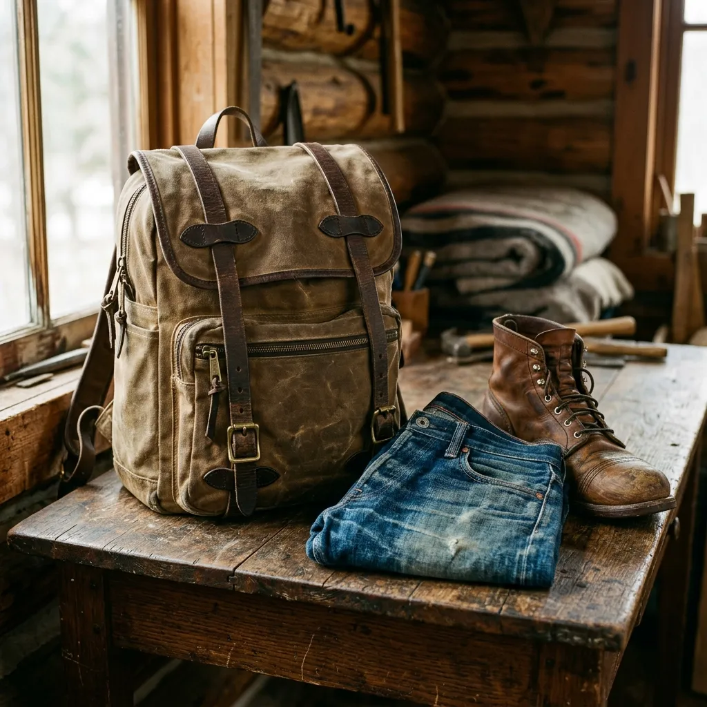 【一生モノ】FILSON ジャーニーマンバックパック徹底レビュー。デニムに合う究極のリュック
