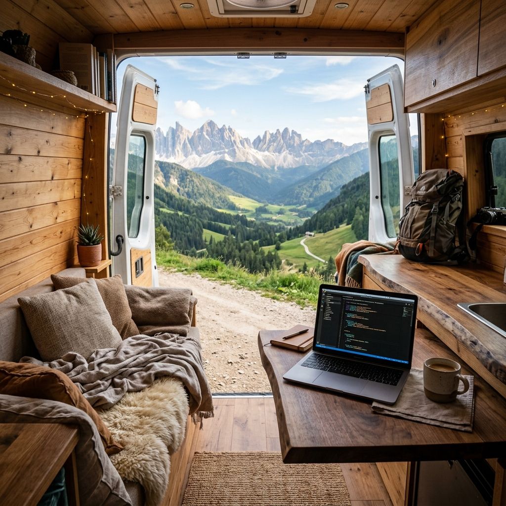 家を持たない豊かさ。欧米で加速する「バンライフ（Van Life）」という生き方