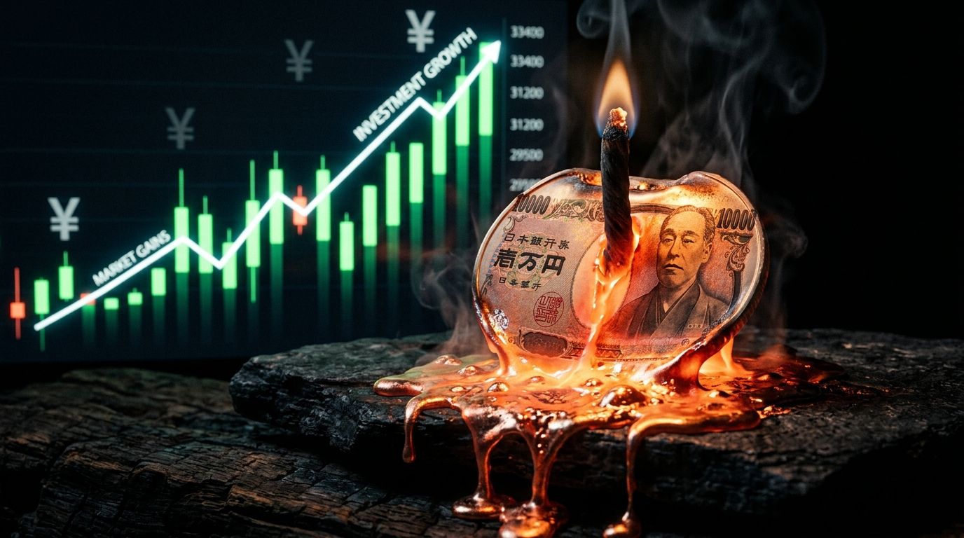 【警告】「とりあえず貯金」はもう意味ない？インフレ時代に現金を放置する恐ろしさ